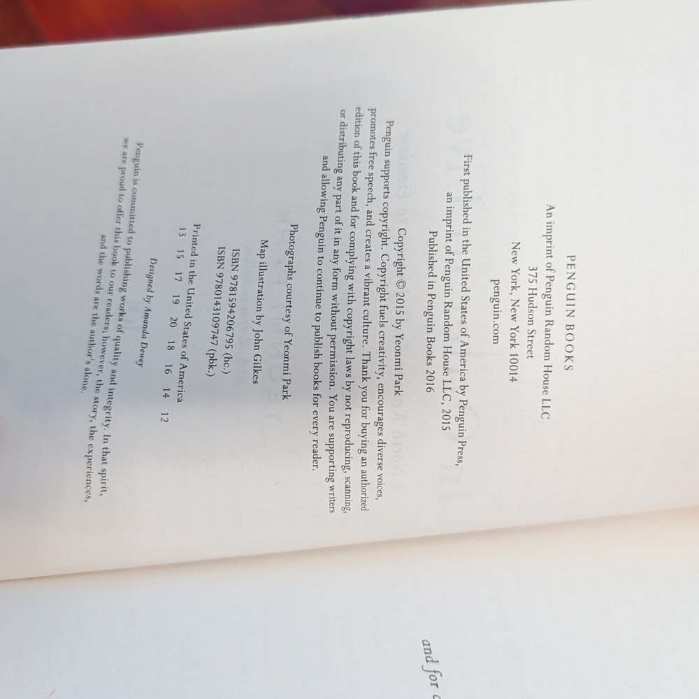 In Order to Live : A North Korean Girl's Journey to Freedom by Yeonmi Park - Picture 7 of 8